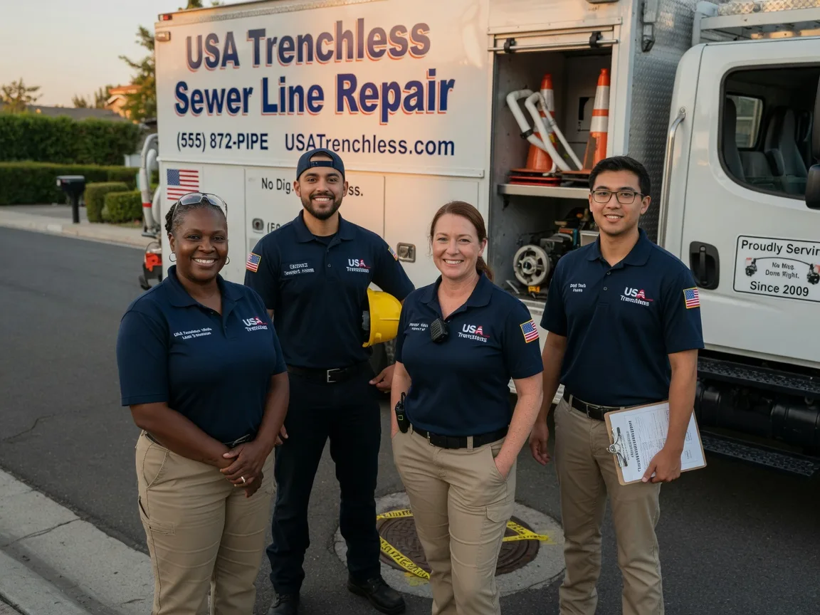Sewer Line Repair company in Davis, NC